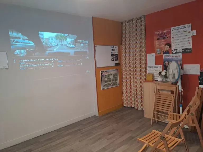 code de la route en salle
